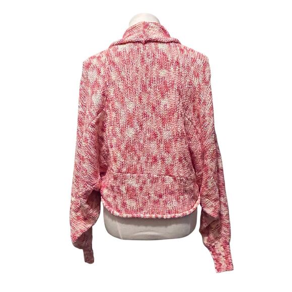 J. Jill Sweater Women's L/XL Open Front Reversible Shrug Sweater Cape - Picture 2 of 7